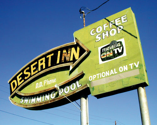 Neon Googie Signage in Phoenix Arizona