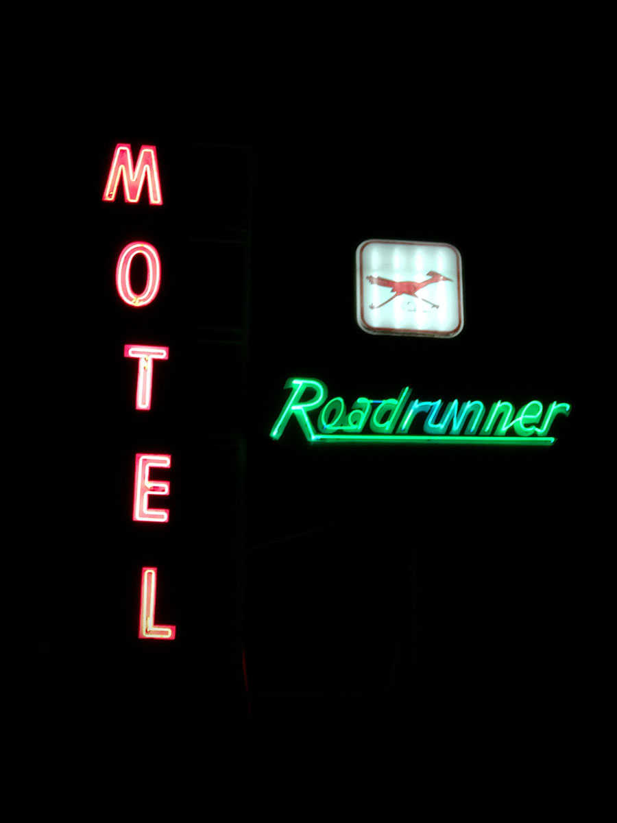 Neon sign in Mesa Arizona