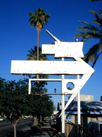 Neon Googie Signage in Phoenix Arizona