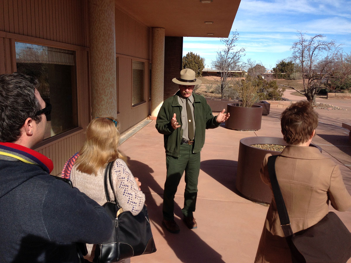 Painted Desert Visitor Center by Richard Neutra in Arizona