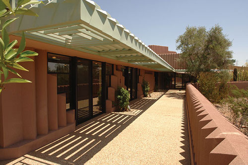 The Focus House designed by William Wesley Peters, Taliesin West