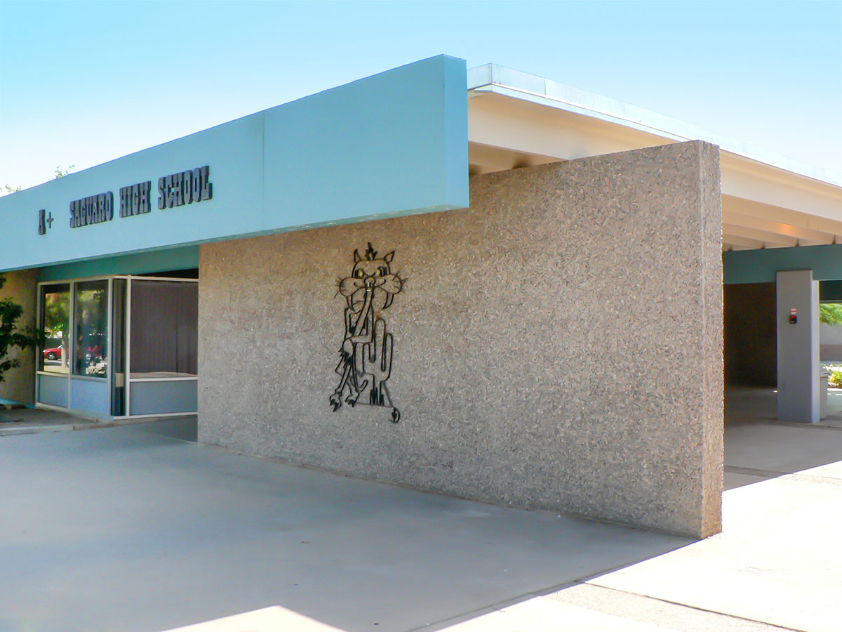 Saguaro High School designed by Pierson Miller Ware