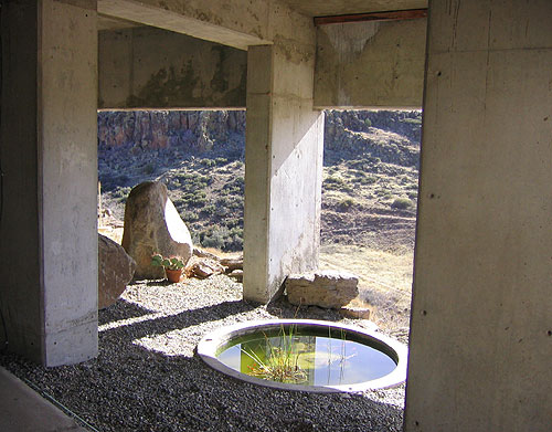 Arcosanti, designed and developed by Paoalo Soleri