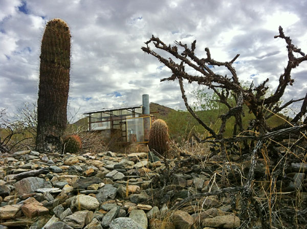 Student Shelter at Taliesin West in Scottsdale Arizona