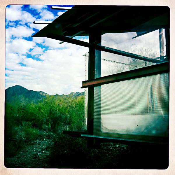 Student Shelter at Taliesin West in Scottsdale Arizona