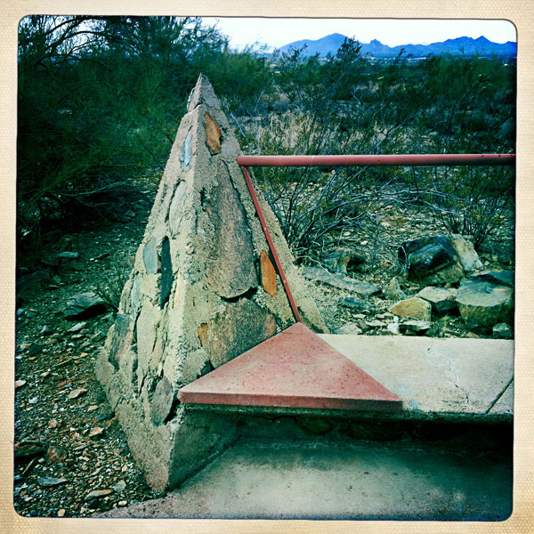 Student Shelter at Taliesin West in Scottsdale Arizona