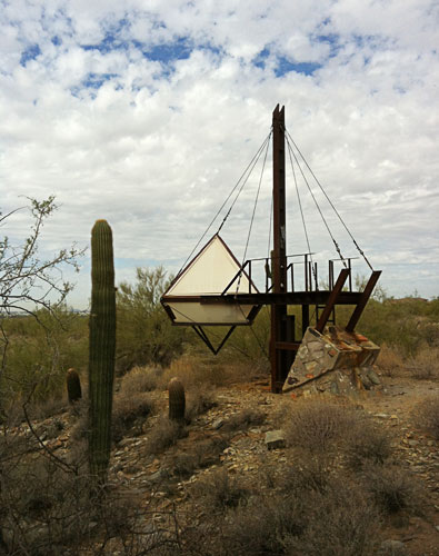 Student Shelter at Taliesin West in Scottsdale Arizona