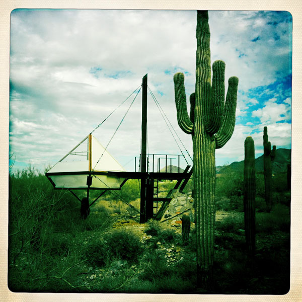 Student Shelter at Taliesin West in Scottsdale Arizona