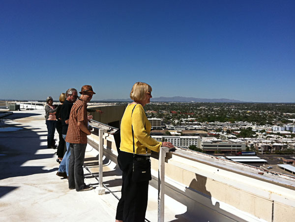 The Phoenix Financial Center designed by W.A. Sarmiento on the Docomomo Tour 2011