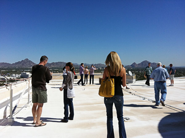 The Phoenix Financial Center designed by W.A. Sarmiento on the Docomomo Tour 2011