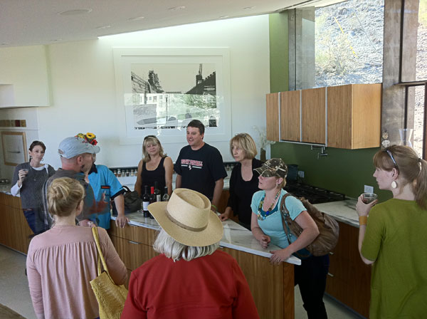 The Trahan Residence in Sunnyslope designed by James Trahan on the Docomomo Tour 2011