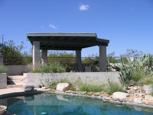 Johnson Residence designed by Judith Chagee FAIA on the Tucson AIA Modernism Home Tour 2005