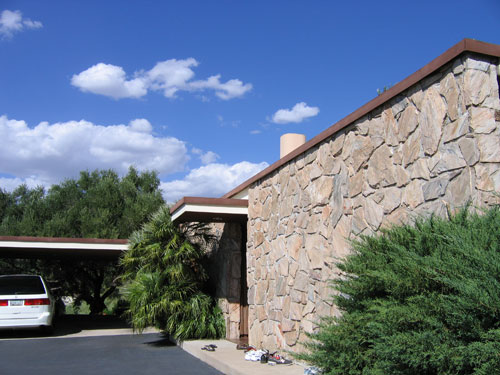 Birtch Residence designed by Dale Birch AIA on the Tucson AIA Modernism Home Tour 2005