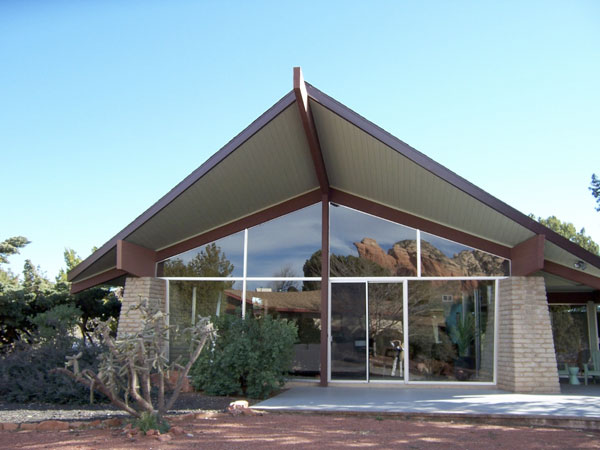 The Van Ess house designed by Donal Thoedore Van Ess in Sedona