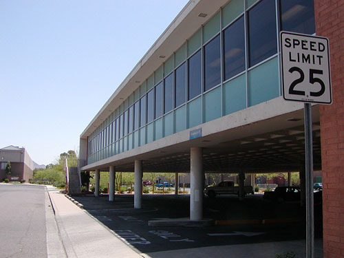 The 16th Street and Camelback Branch of the Valley National Bank in Phoenix Arizona