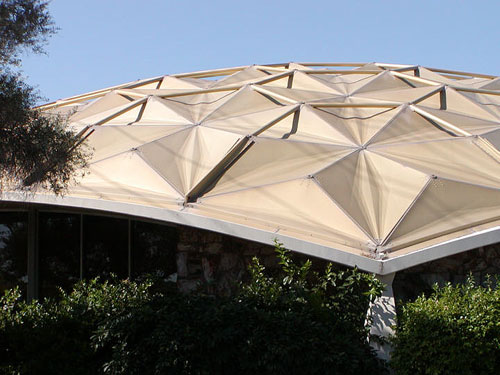 The Tempe Geodesic Dome Branch of Valley National Bank in Phoenix Arizona