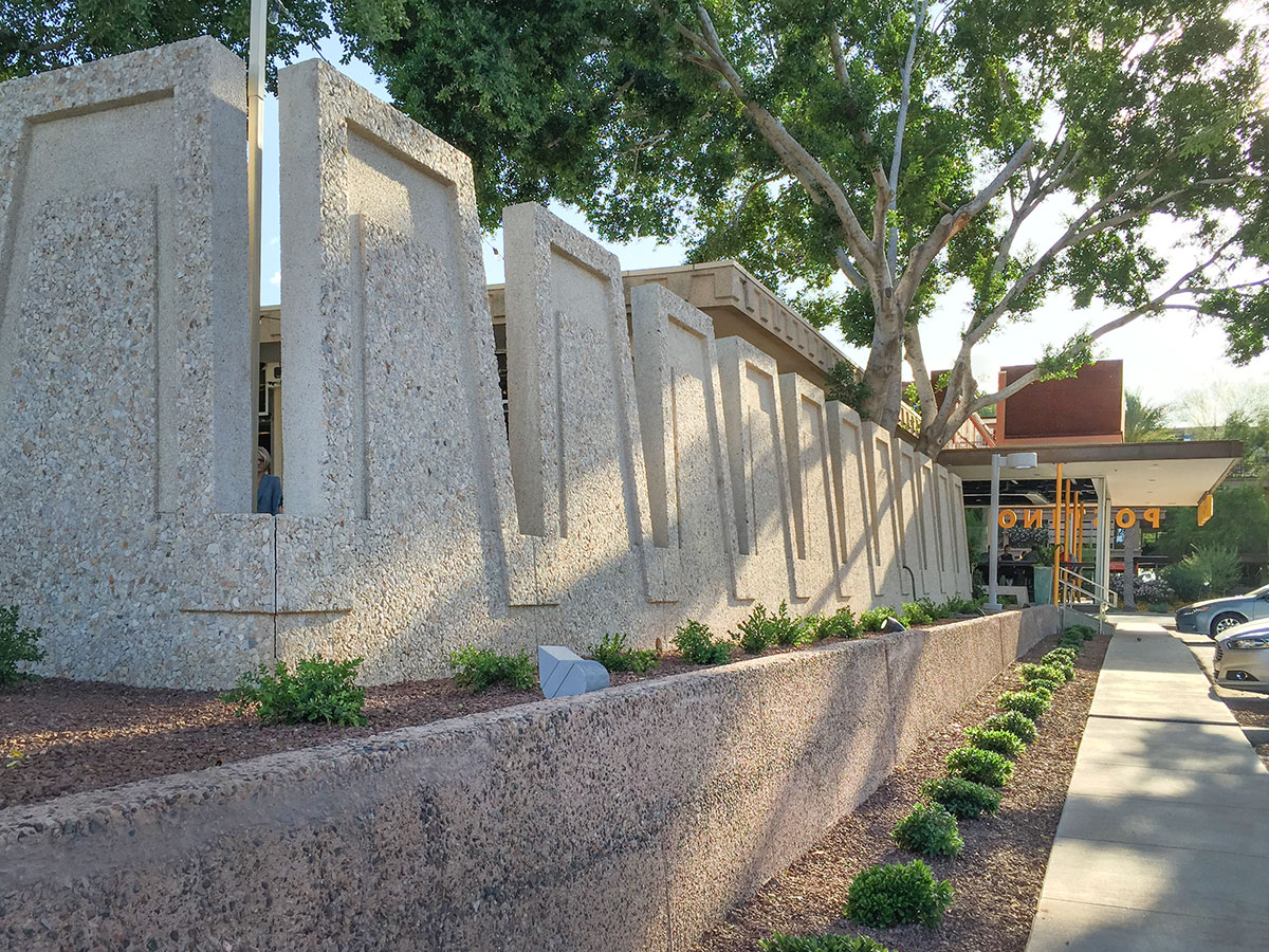 Postino Highland in Scottsdale by Weaver and Drover, Formerly a Valley National Bank