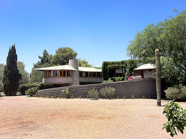 David Wright House by Frank Lloyd Wright Modern Phoenix