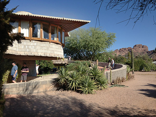 David Wright House by Frank Lloyd Wright Modern Phoenix