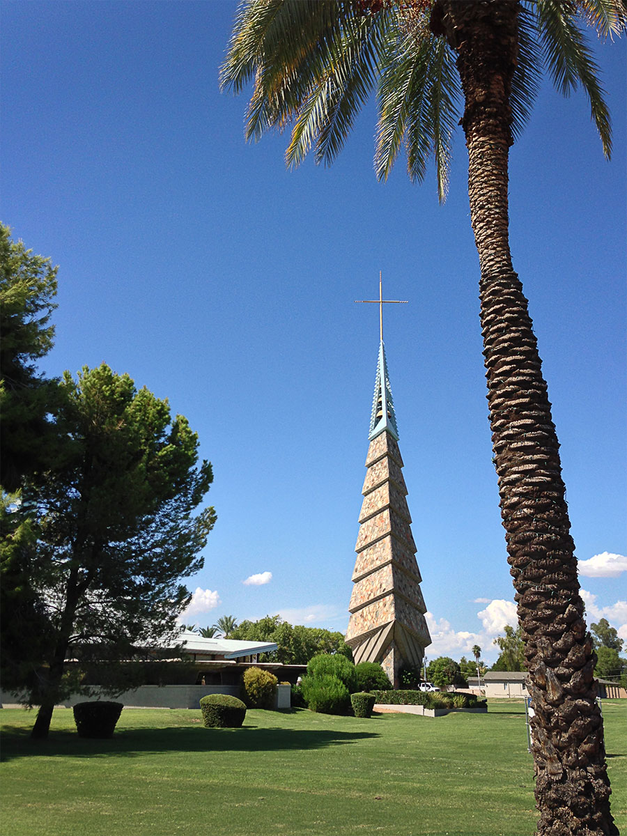 First Christian Church by Frank Lloyd Wright Modern Phoenix