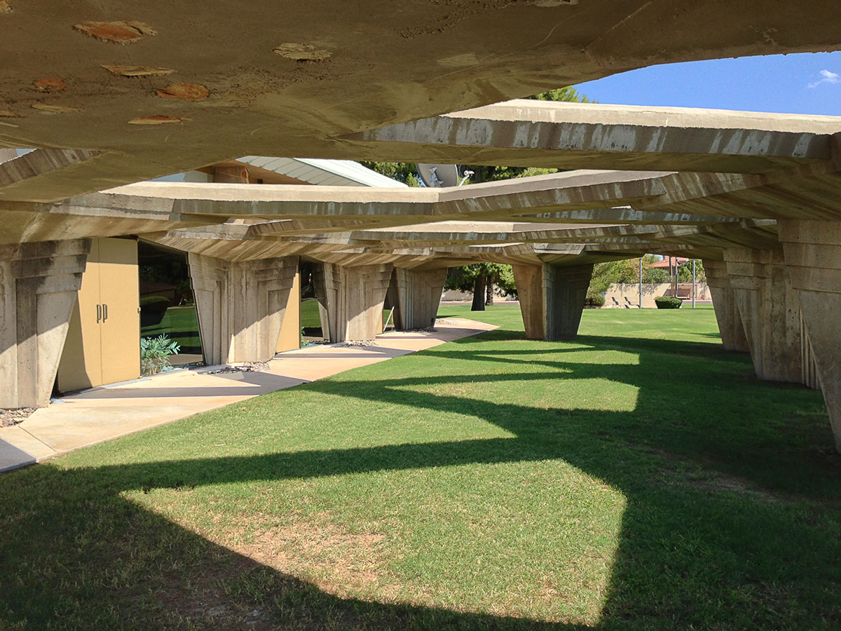 First Christian Church by Frank Lloyd Wright Modern Phoenix